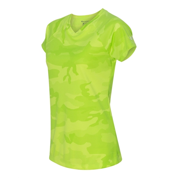 Champion Double Dry Women's V-Neck Performance T-Shirt - Champion Double Dry Women's V-Neck Performance T-Shirt - Image 21 of 40