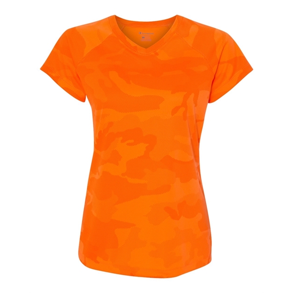 Champion Double Dry Women's V-Neck Performance T-Shirt - Champion Double Dry Women's V-Neck Performance T-Shirt - Image 23 of 40