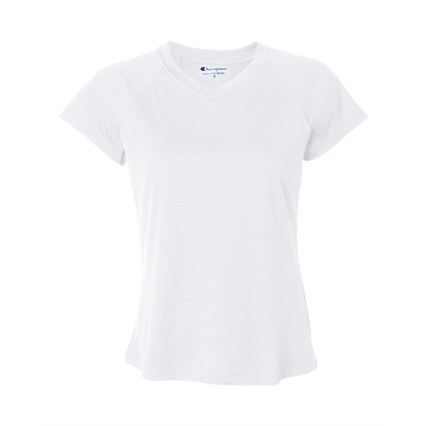 Champion Double Dry Women's V-Neck Performance T-Shirt - Champion Double Dry Women's V-Neck Performance T-Shirt - Image 29 of 40