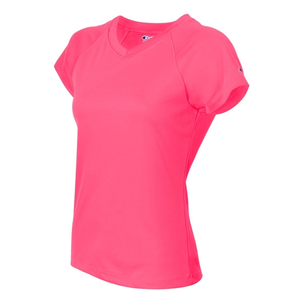 Champion Double Dry Women's V-Neck Performance T-Shirt - Champion Double Dry Women's V-Neck Performance T-Shirt - Image 33 of 40