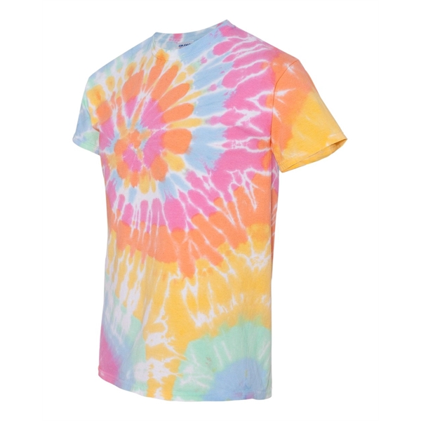 Dyenomite Multi-Color Spiral Tie-Dyed T-Shirt - Dyenomite Multi-Color Spiral Tie-Dyed T-Shirt - Image 2 of 74