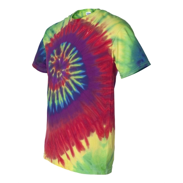 Dyenomite Multi-Color Spiral Tie-Dyed T-Shirt - Dyenomite Multi-Color Spiral Tie-Dyed T-Shirt - Image 8 of 74