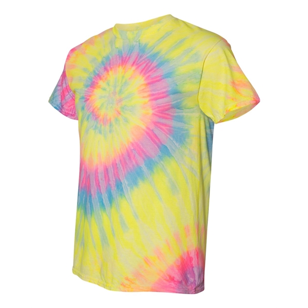 Dyenomite Multi-Color Spiral Tie-Dyed T-Shirt - Dyenomite Multi-Color Spiral Tie-Dyed T-Shirt - Image 11 of 74