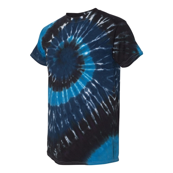 Dyenomite Multi-Color Spiral Tie-Dyed T-Shirt - Dyenomite Multi-Color Spiral Tie-Dyed T-Shirt - Image 14 of 74