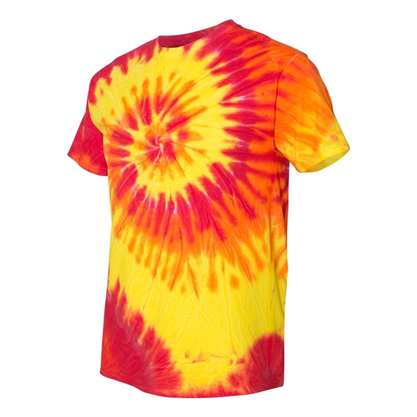 Dyenomite Multi-Color Spiral Tie-Dyed T-Shirt - Dyenomite Multi-Color Spiral Tie-Dyed T-Shirt - Image 23 of 74