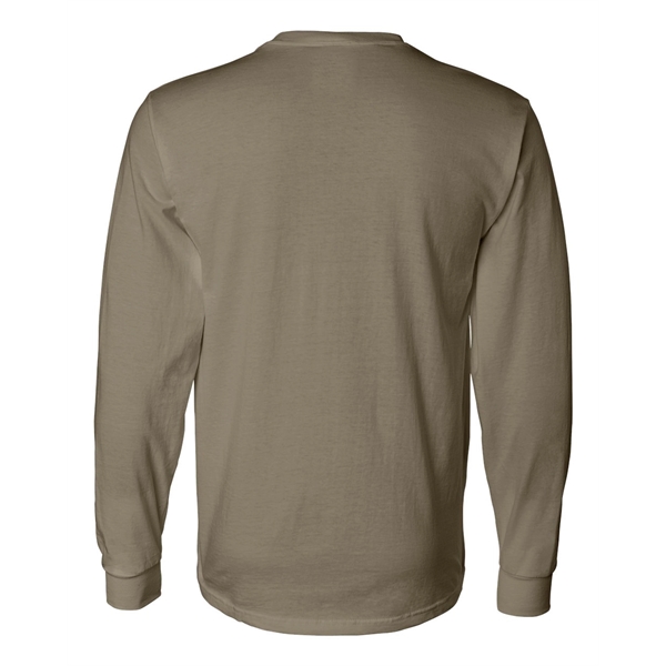 Fruit of the Loom HD Cotton Long Sleeve T-Shirt - Fruit of the Loom HD Cotton Long Sleeve T-Shirt - Image 34 of 80