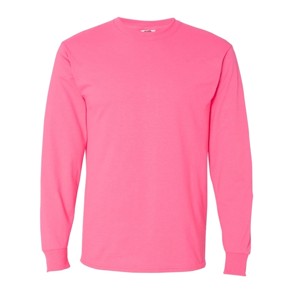 Fruit of the Loom HD Cotton Long Sleeve T-Shirt - Fruit of the Loom HD Cotton Long Sleeve T-Shirt - Image 50 of 80