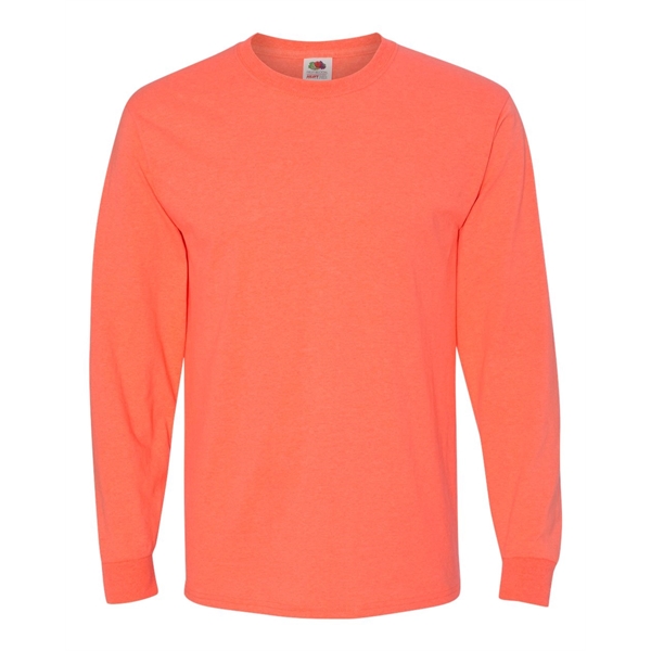 Fruit of the Loom HD Cotton Long Sleeve T-Shirt - Fruit of the Loom HD Cotton Long Sleeve T-Shirt - Image 59 of 80