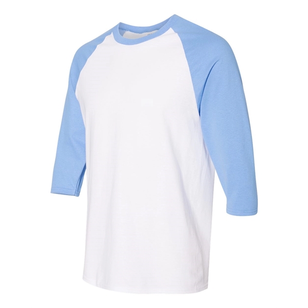 Gildan Heavy Cotton™ Raglan Three-Quarter Sleeve T-Shirt - Gildan Heavy Cotton™ Raglan Three-Quarter Sleeve T-Shirt - Image 6 of 23