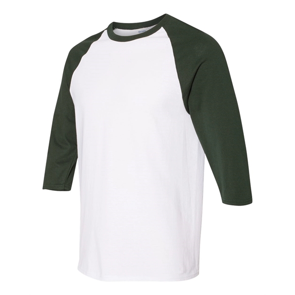 Gildan Heavy Cotton™ Raglan Three-Quarter Sleeve T-Shirt - Gildan Heavy Cotton™ Raglan Three-Quarter Sleeve T-Shirt - Image 9 of 23