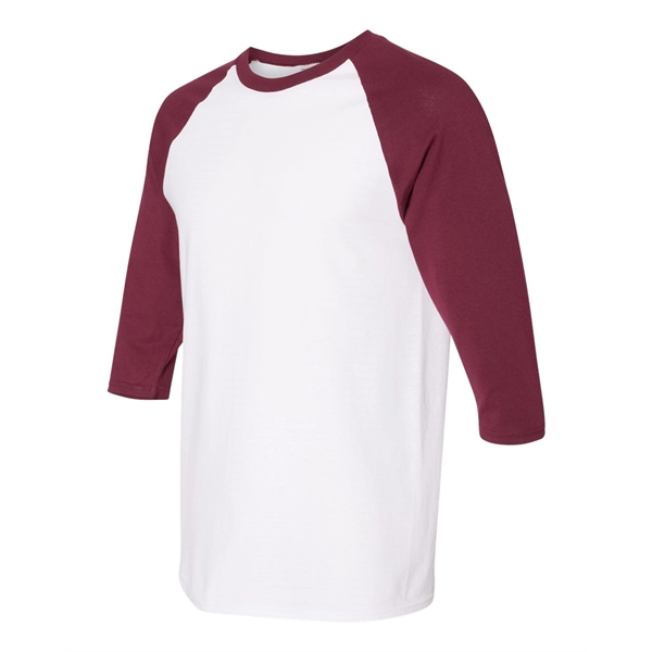 Gildan Heavy Cotton™ Raglan Three-Quarter Sleeve T-Shirt - Gildan Heavy Cotton™ Raglan Three-Quarter Sleeve T-Shirt - Image 12 of 23