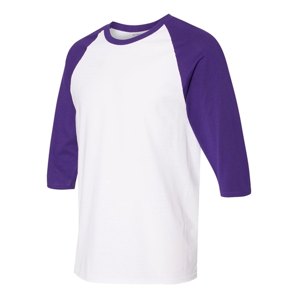 Gildan Heavy Cotton™ Raglan Three-Quarter Sleeve T-Shirt - Gildan Heavy Cotton™ Raglan Three-Quarter Sleeve T-Shirt - Image 15 of 23