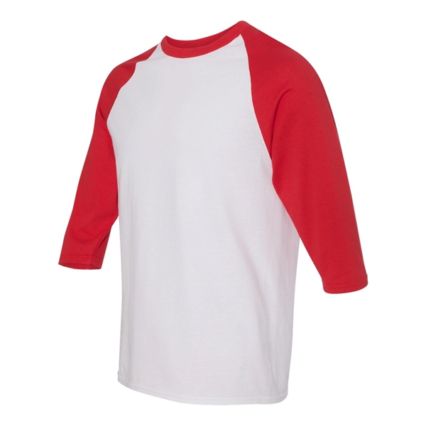 Gildan Heavy Cotton™ Raglan Three-Quarter Sleeve T-Shirt - Gildan Heavy Cotton™ Raglan Three-Quarter Sleeve T-Shirt - Image 17 of 23