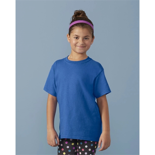 Gildan Heavy Cotton™ Youth T-Shirt for Tie-Dye - Gildan Heavy Cotton™ Youth T-Shirt for Tie-Dye - Image 1 of 3