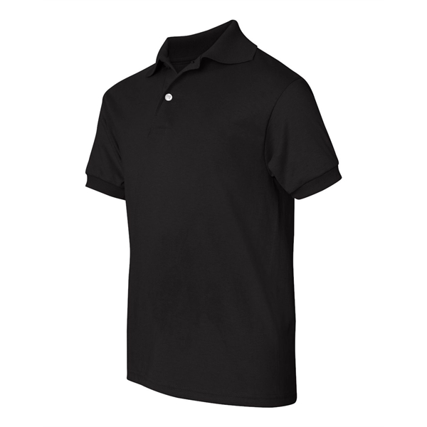 Hanes Youth Ecosmart® Jersey Polo - Hanes Youth Ecosmart® Jersey Polo - Image 2 of 27
