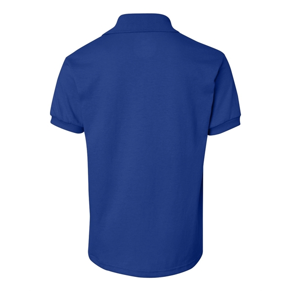 Hanes Youth Ecosmart® Jersey Polo - Hanes Youth Ecosmart® Jersey Polo - Image 11 of 27