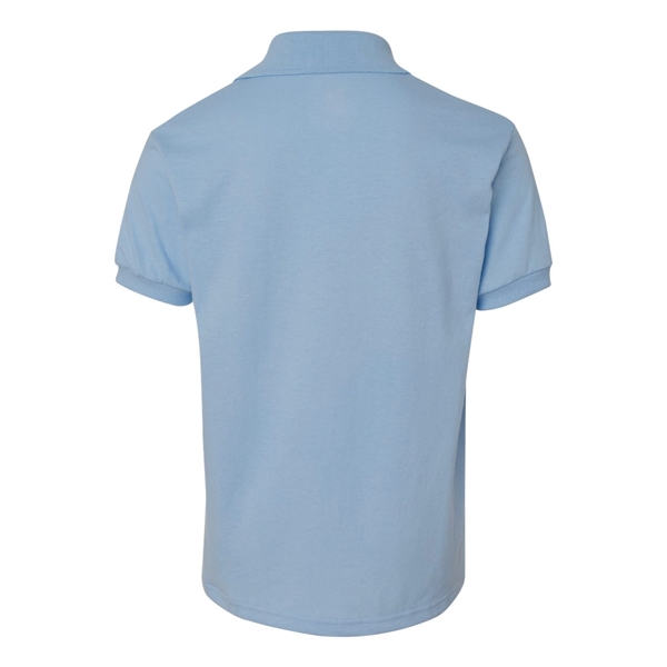 Hanes Youth Ecosmart® Jersey Polo - Hanes Youth Ecosmart® Jersey Polo - Image 14 of 27