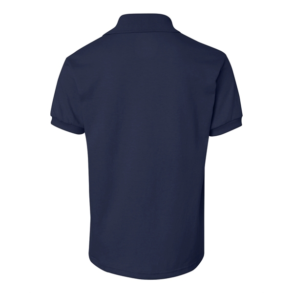 Hanes Youth Ecosmart® Jersey Polo - Hanes Youth Ecosmart® Jersey Polo - Image 20 of 27