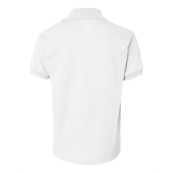 Hanes Youth Ecosmart® Jersey Polo - Hanes Youth Ecosmart® Jersey Polo - Image 23 of 27