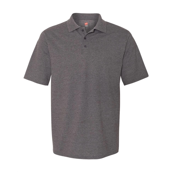 Hanes Pique Polo - Hanes Pique Polo - Image 4 of 22