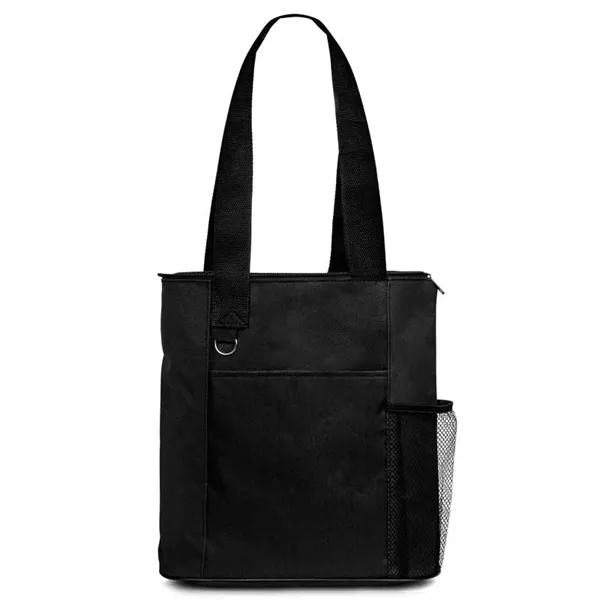 Axel RPET Tote with Bottle Holder - Axel RPET Tote with Bottle Holder - Image 2 of 9