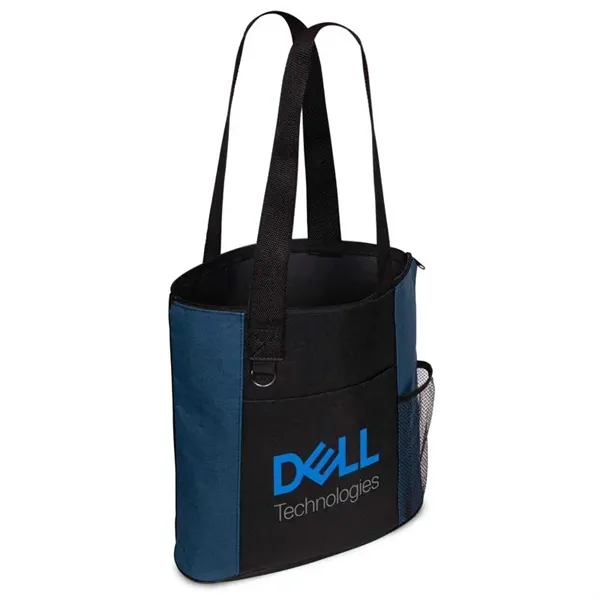 Axel RPET Tote with Bottle Holder - Axel RPET Tote with Bottle Holder - Image 6 of 9