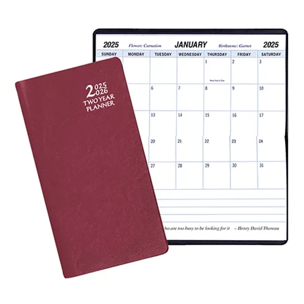 Two Year Pocket Planner - Continental - Two Year Pocket Planner - Continental - Image 1 of 1