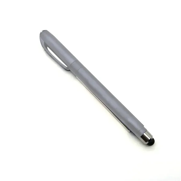 Metallic Banner Pen with Stylus - Metallic Banner Pen with Stylus - Image 8 of 8