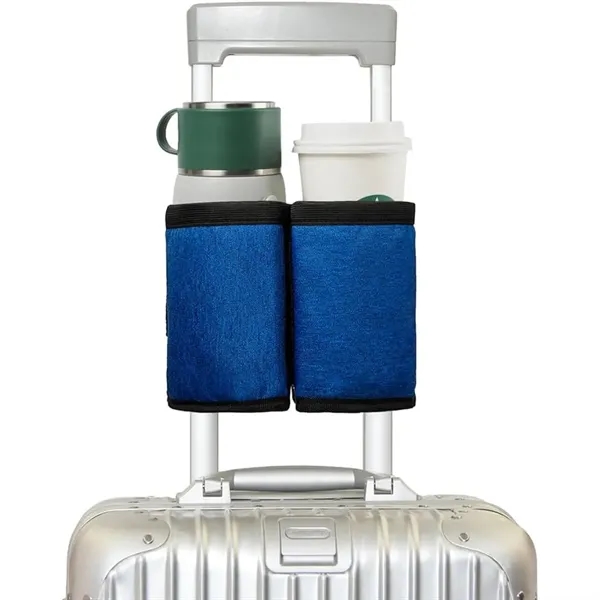 Custom Logo Luggage Travel Cup Holder Bag - Custom Logo Luggage Travel Cup Holder Bag - Image 5 of 10