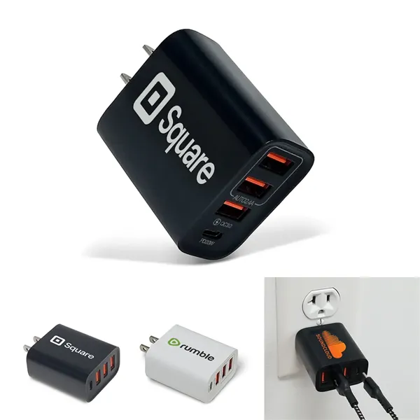 4 Port USB Charging Block - 4 Port USB Charging Block - Image 0 of 6