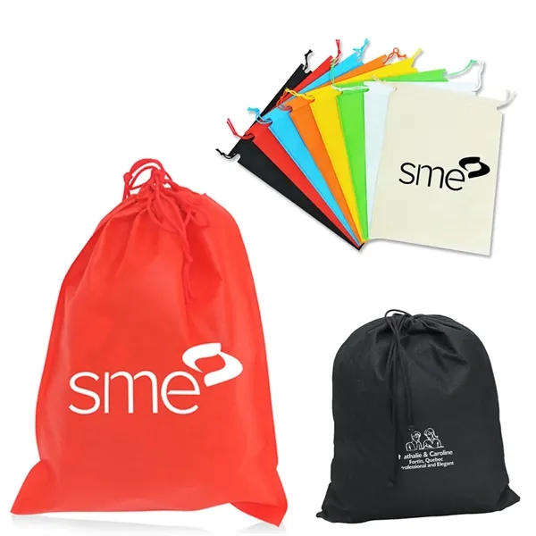 Polypropylene Cinch Drawstring Bag - Polypropylene Cinch Drawstring Bag - Image 0 of 8