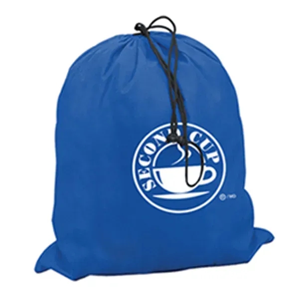 Polypropylene Cinch Drawstring Bag - Polypropylene Cinch Drawstring Bag - Image 1 of 8