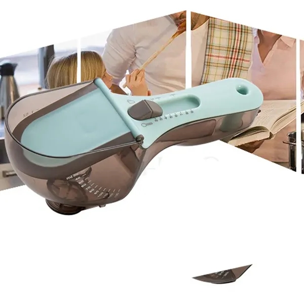 Adjustable Measuring Cup And Spoon - Adjustable Measuring Cup And Spoon - Image 1 of 4