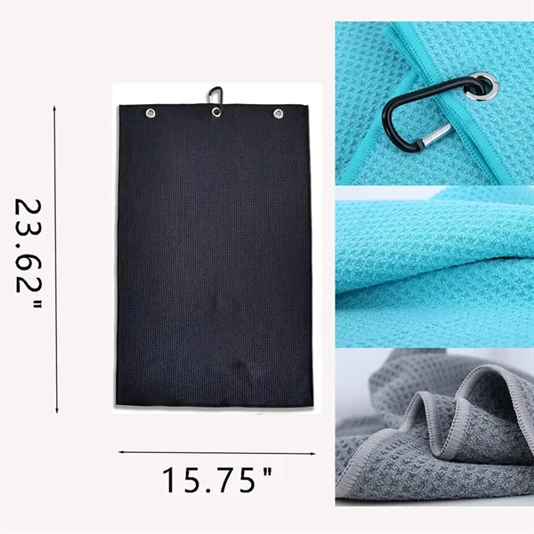 Microfiber Waffle Golf Towels - Microfiber Waffle Golf Towels - Image 1 of 1