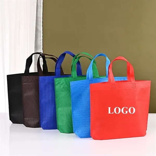 Non-Woven Small Grocery Bags 13H " x 10W " x 4D" - Non-Woven Small Grocery Bags 13H " x 10W " x 4D" - Image 0 of 7