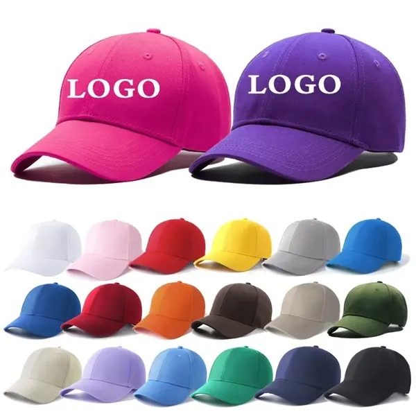 Unisex Classic Cotton Twill Six Pannel Baseball Cap - Unisex Classic Cotton Twill Six Pannel Baseball Cap - Image 0 of 5