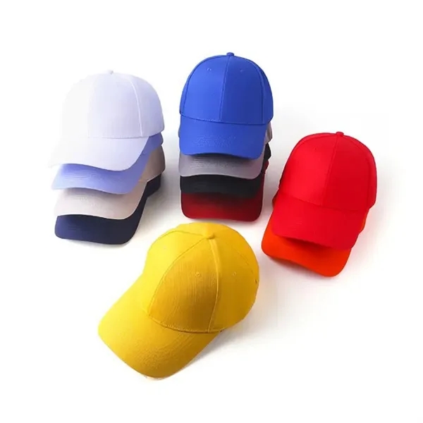 Unisex Classic Cotton Twill Six Pannel Baseball Cap - Unisex Classic Cotton Twill Six Pannel Baseball Cap - Image 1 of 5