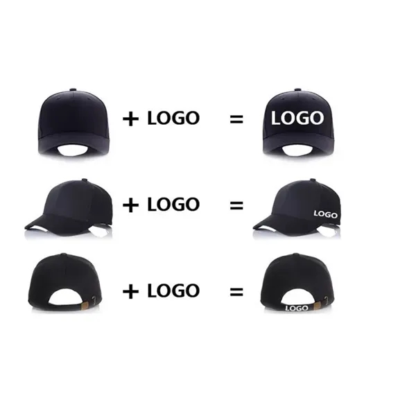 Unisex Classic Cotton Twill Six Pannel Baseball Cap - Unisex Classic Cotton Twill Six Pannel Baseball Cap - Image 5 of 5