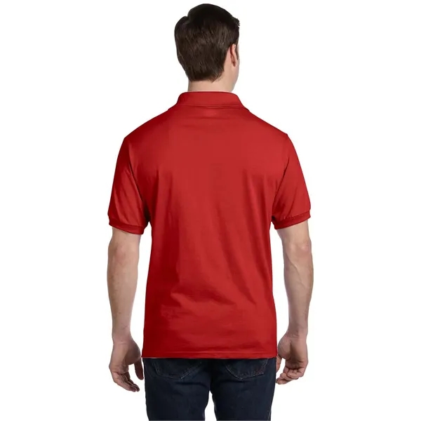 Hanes Adult 50/50 EcoSmart® Jersey Pocket Polo - Hanes Adult 50/50 EcoSmart® Jersey Pocket Polo - Image 1 of 2