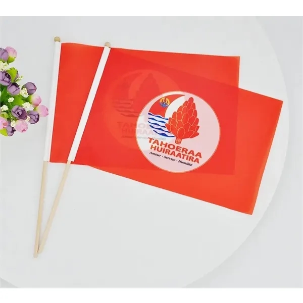 Hot Sale Handwave Hand Flag For Sports Activities - Hot Sale Handwave Hand Flag For Sports Activities - Image 7 of 10