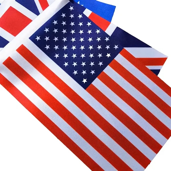 Custom Printed American Waving Hand Flag - Custom Printed American Waving Hand Flag - Image 2 of 9