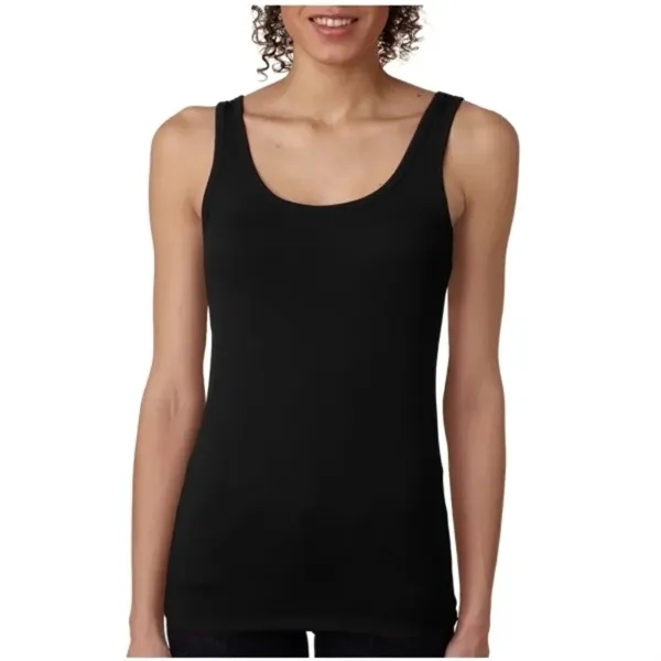 Printed Next Level Ladies Jersey Tank Top - Printed Next Level Ladies Jersey Tank Top - Image 1 of 4