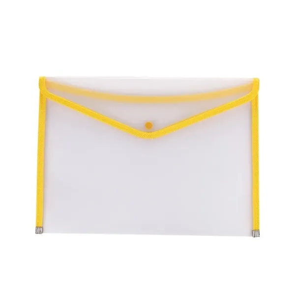 Plastic File Folder Poly Envelopes with Snap Closure - Plastic File Folder Poly Envelopes with Snap Closure - Image 2 of 4