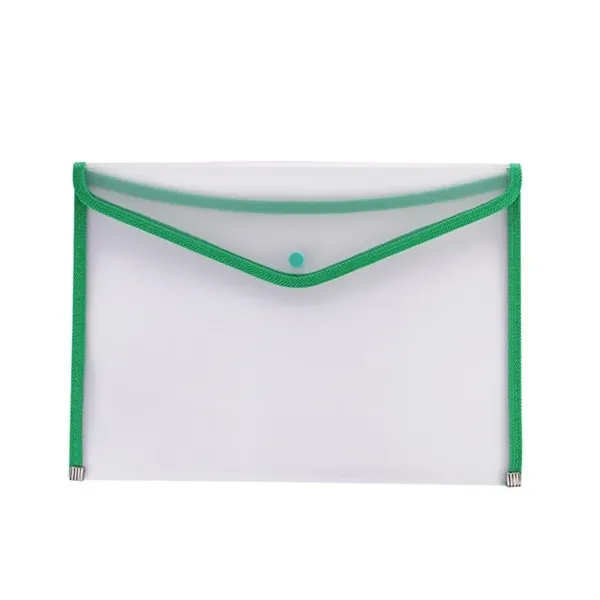 Plastic File Folder Poly Envelopes with Snap Closure - Plastic File Folder Poly Envelopes with Snap Closure - Image 4 of 4