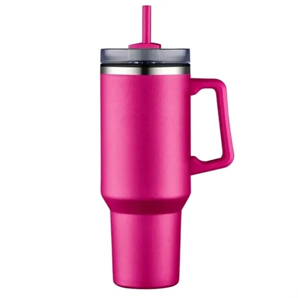 40 Oz Tumbler Mug with Straw - 40 Oz Tumbler Mug with Straw - Image 4 of 4
