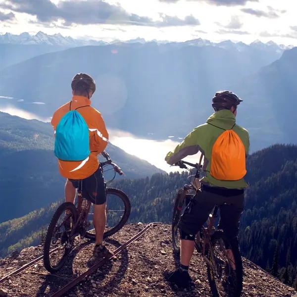 Drawstring Backpack Bag - Drawstring Backpack Bag - Image 12 of 13