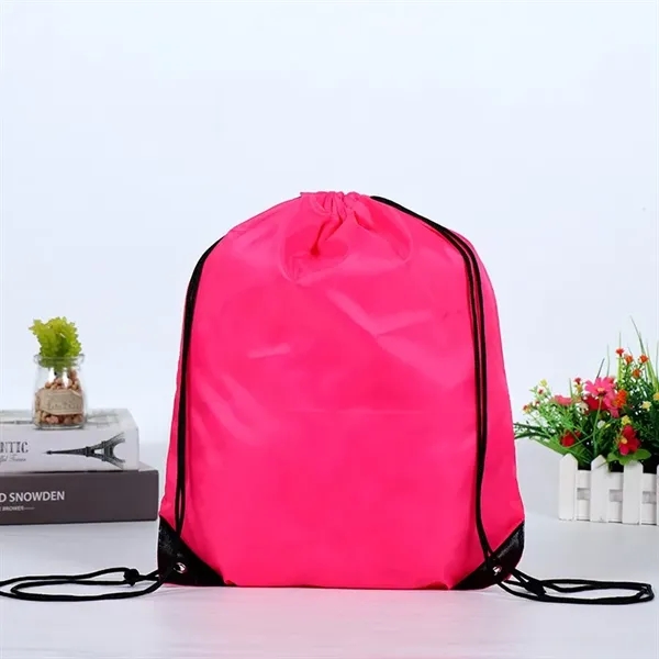 Drawstring Backpack Bag - Drawstring Backpack Bag - Image 5 of 13
