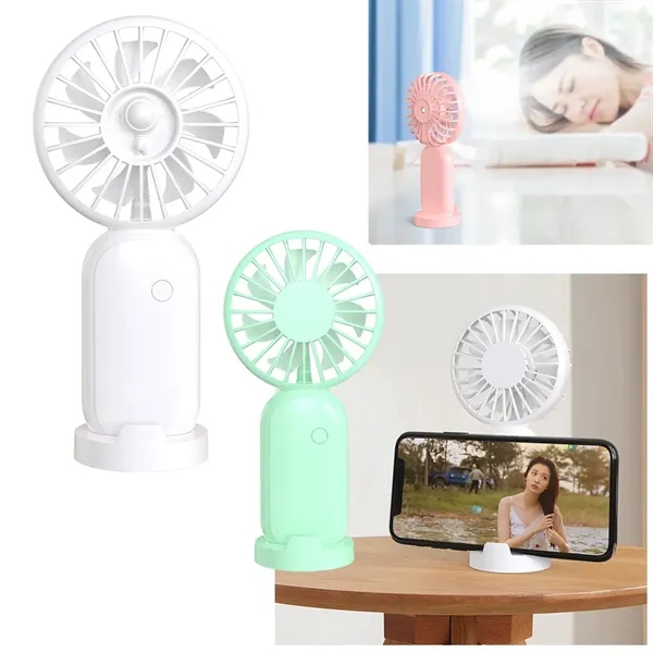 Handheld Mini Fan USB Rechargeable - Handheld Mini Fan USB Rechargeable - Image 1 of 5