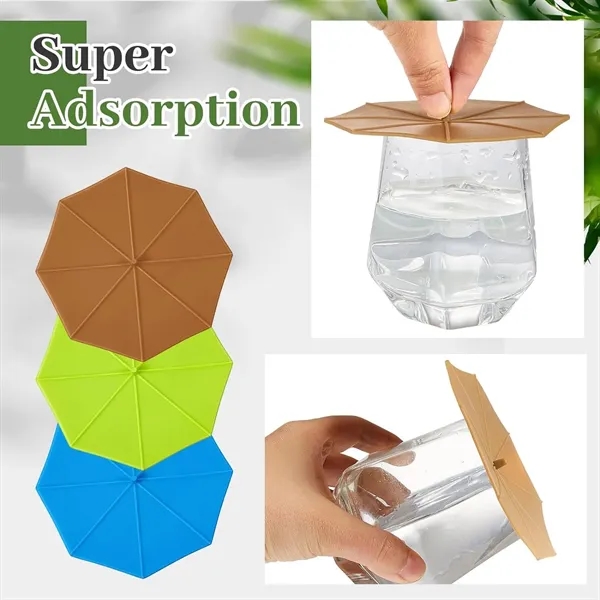 Silicone Umbrella Cup Lid - Silicone Umbrella Cup Lid - Image 2 of 12