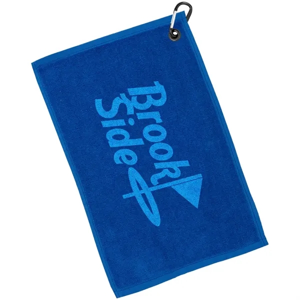 18" x 11" Junior Colored Golf Towel - 18" x 11" Junior Colored Golf Towel - Image 10 of 10